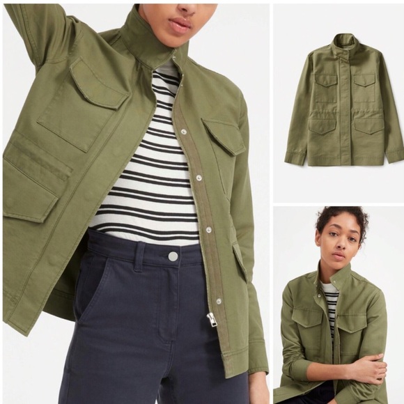 Everlane Jackets & Blazers - EVERLANE The Modern Utility Jacket in Green XS